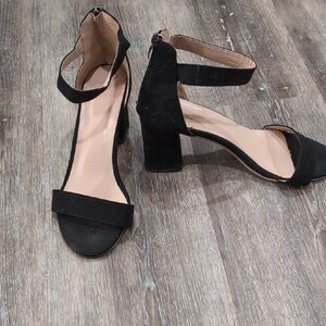Elegant Black Women's Heels
